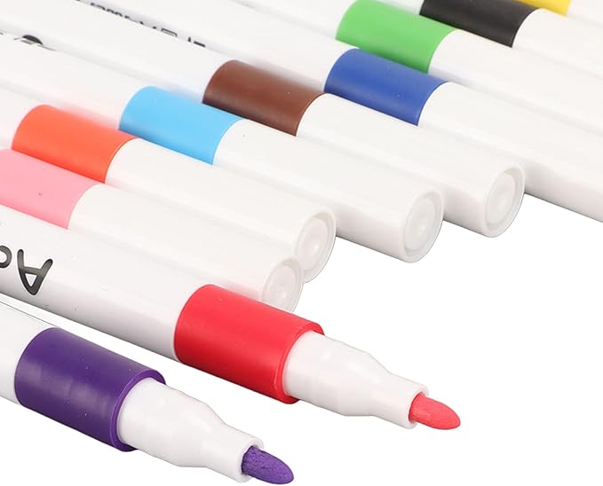 12/24/36/48/60/80 pcs Children Acrylic Marker Set