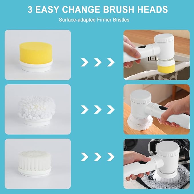 5-in-1 Electric Cleaning Brush