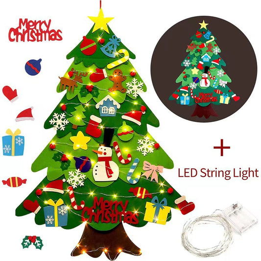 DIY Felt Christmas Tree Decoration