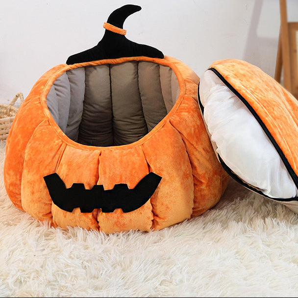 Halloween Pumpkin Pet House