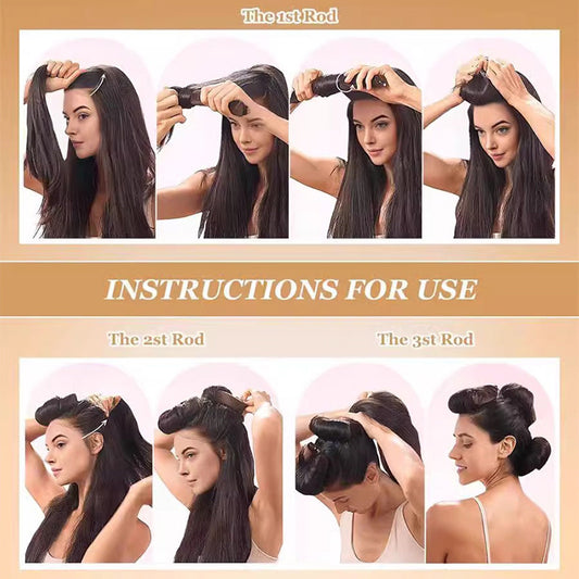 Lazy Heatless Hair Curler Set