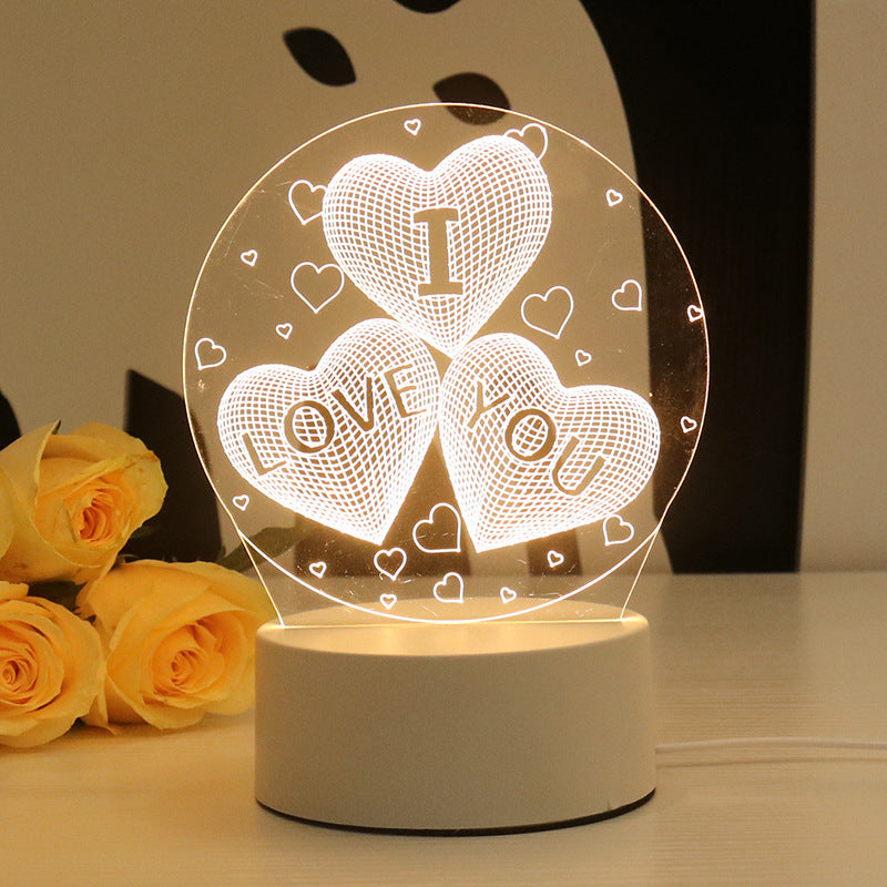 Creative 3D Night Light