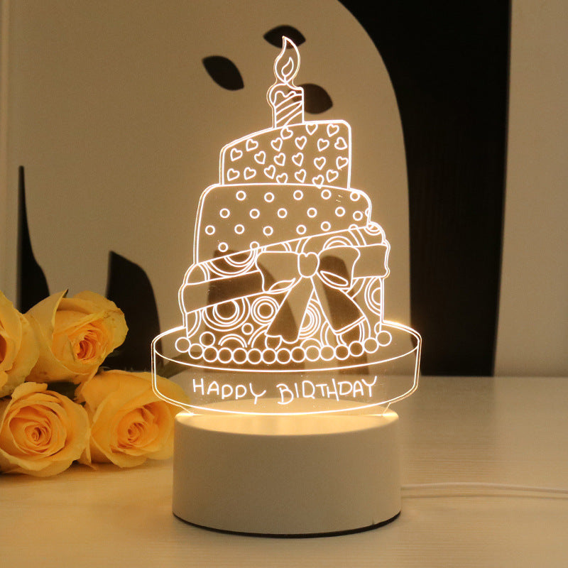 Creative 3D Night Light