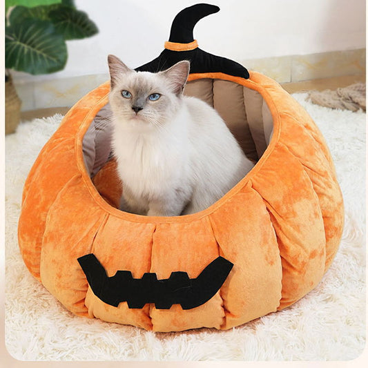 Halloween Pumpkin Pet House
