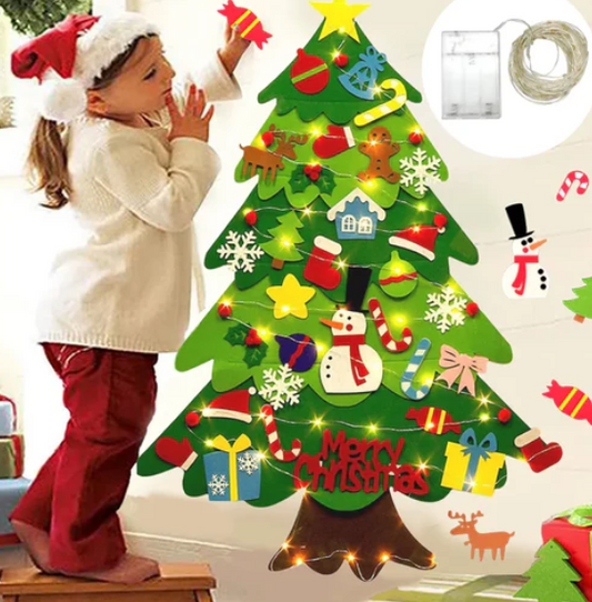 DIY Felt Christmas Tree Decoration