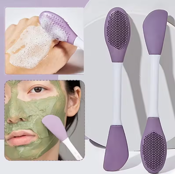 Double Headed Silicone Face Brush