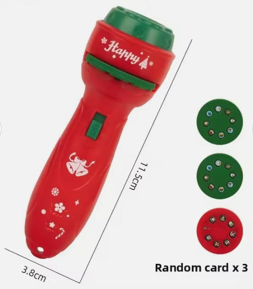 Christmas Cartoon Projection Flashlight Toys