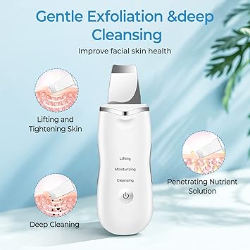 Portable Sonic Face Cleaning Skin Scrubber