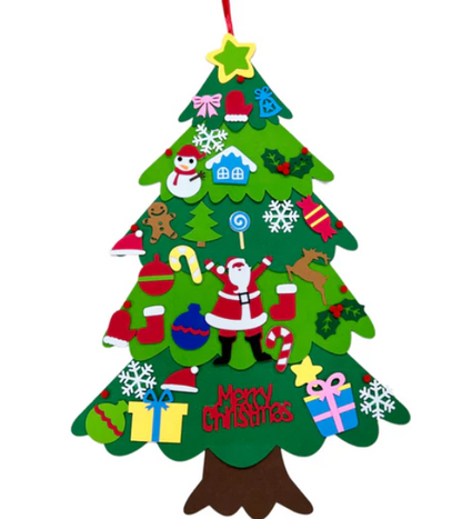 DIY Felt Christmas Tree Decoration
