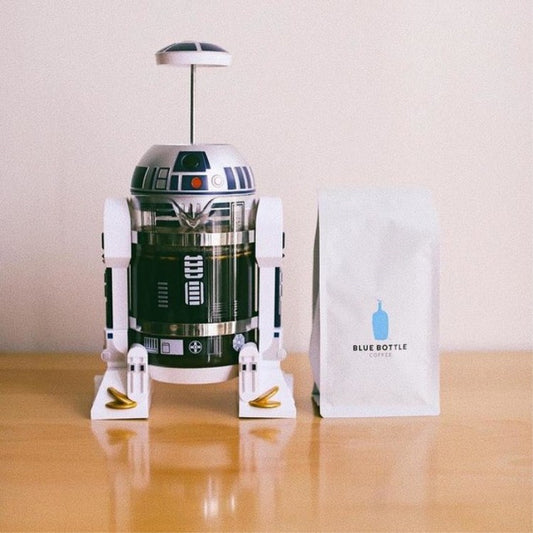 French Press Star R2-D2 Space Robot Mini Coffee Machine