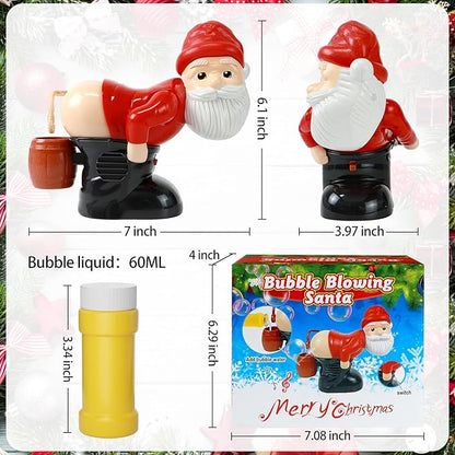 Farting Santa Bubble Machine