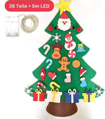 DIY Felt Christmas Tree Decoration