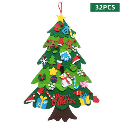 DIY Felt Christmas Tree Decoration