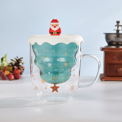 Double-layered Christmas Cup
