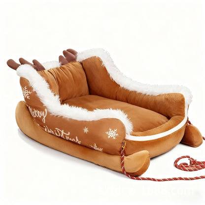 Christmas Sleigh Pet Bed