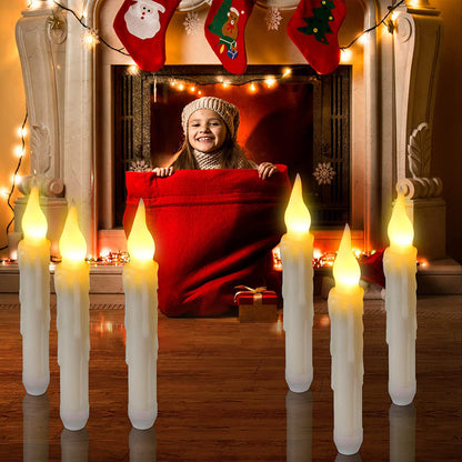 LED Lights Floating Candles with Wand