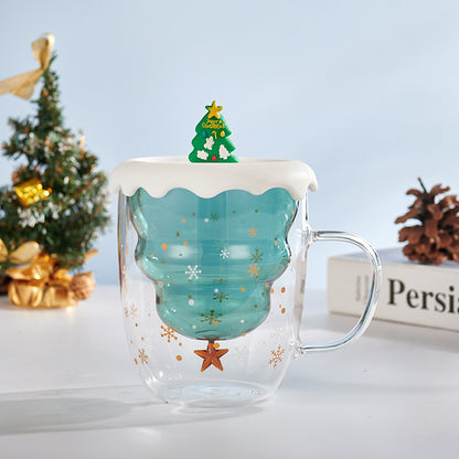Double-layered Christmas Cup