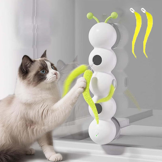 Caterpillar Interactive Cat Toy