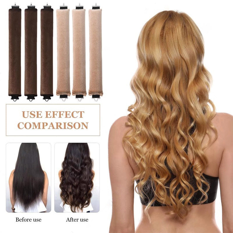 Lazy Heatless Hair Curler Set