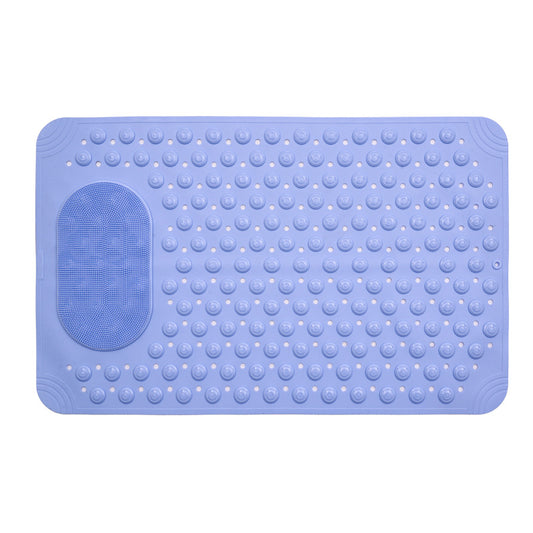 Non-Slip Bath Mat with Brush