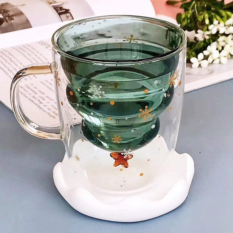 Double-layered Christmas Cup