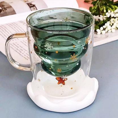 Double-layered Christmas Cup