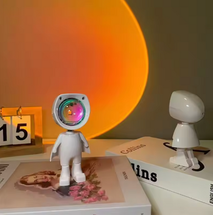 Mini Robot Sunset Projector Light