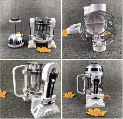 French Press Star R2-D2 Space Robot Mini Coffee Machine