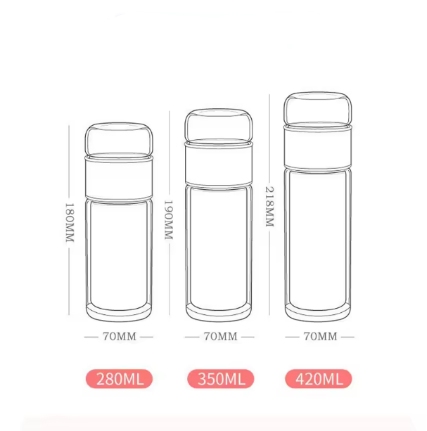 Tea Infuser Portable Bottle