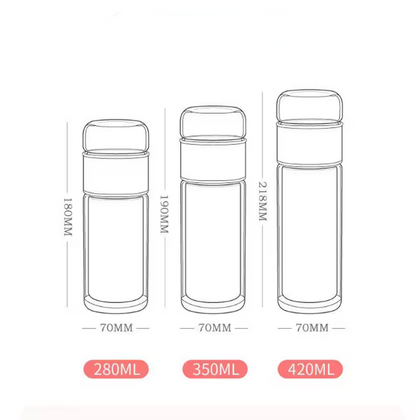 Tea Infuser Portable Bottle